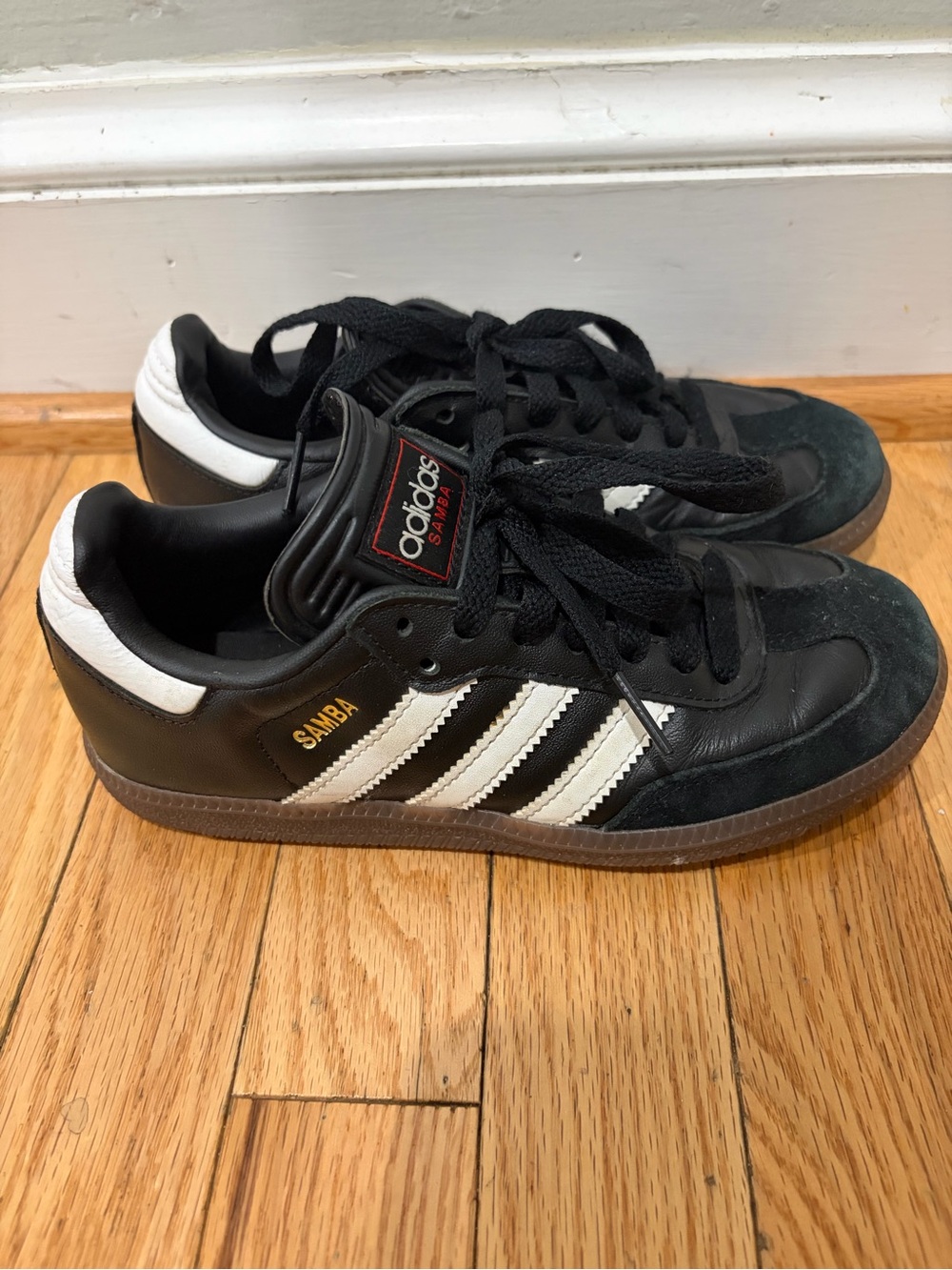 Original SAMBA INDOOR SOCCER SHOES size 2.5